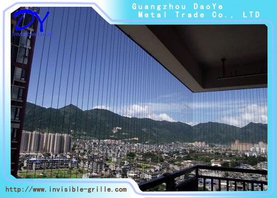 Protection Wire Mesh 7X7 Stainless Steel Wire Rope Balcony